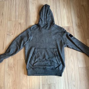 Stone Island Garment dyed Grey Hoodie
